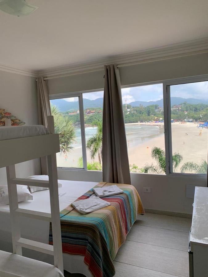 Mansao Tenorio - Suites, Estudio Ou Cobertura Pe Na Areia Ubatuba Zewnętrze zdjęcie