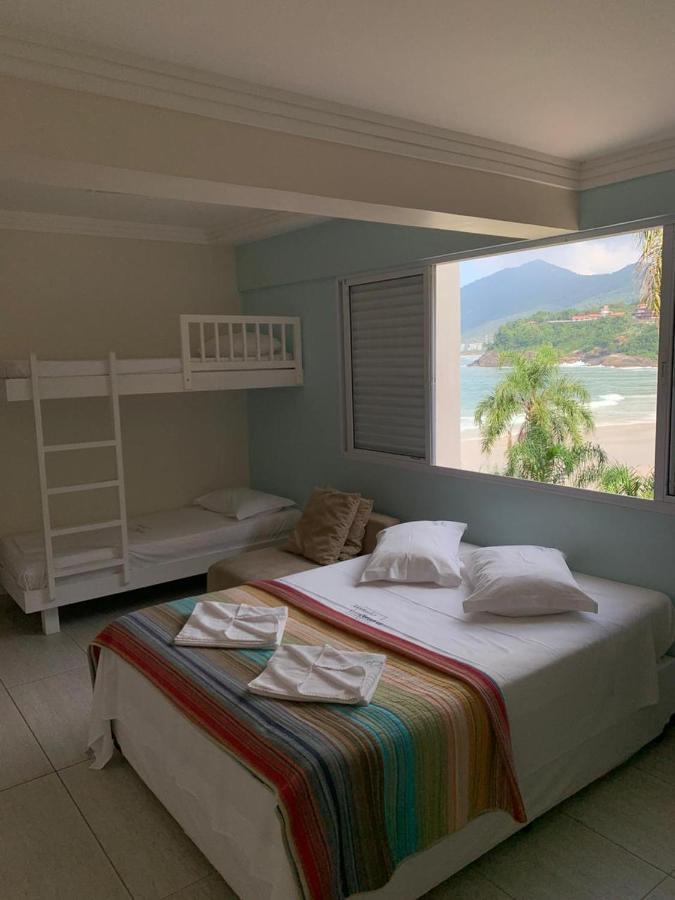 Mansao Tenorio - Suites, Estudio Ou Cobertura Pe Na Areia Ubatuba Zewnętrze zdjęcie